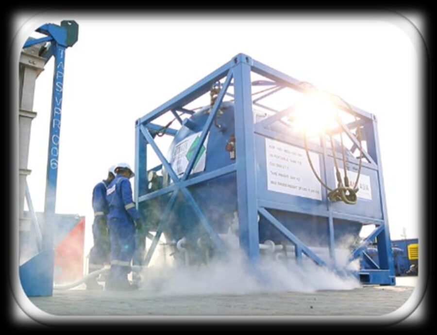 Leak test skid