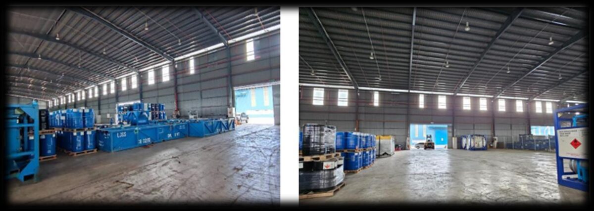 Tok Bali Supply Base yard