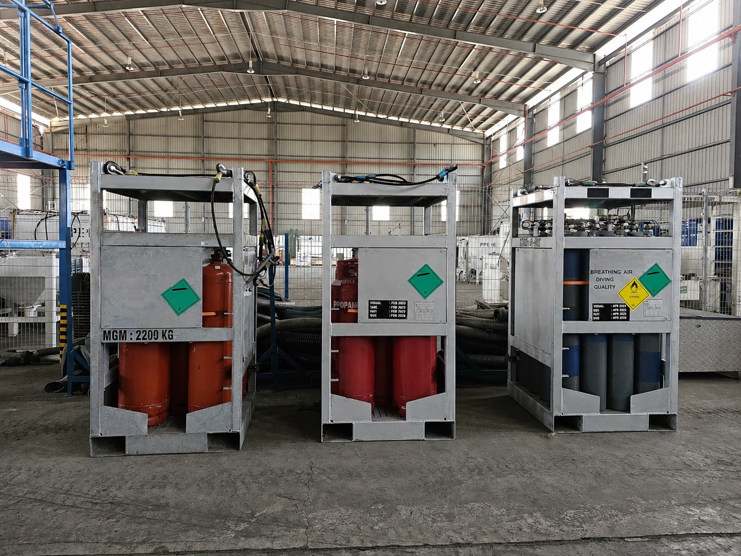 Chemicals and gases supply 2
